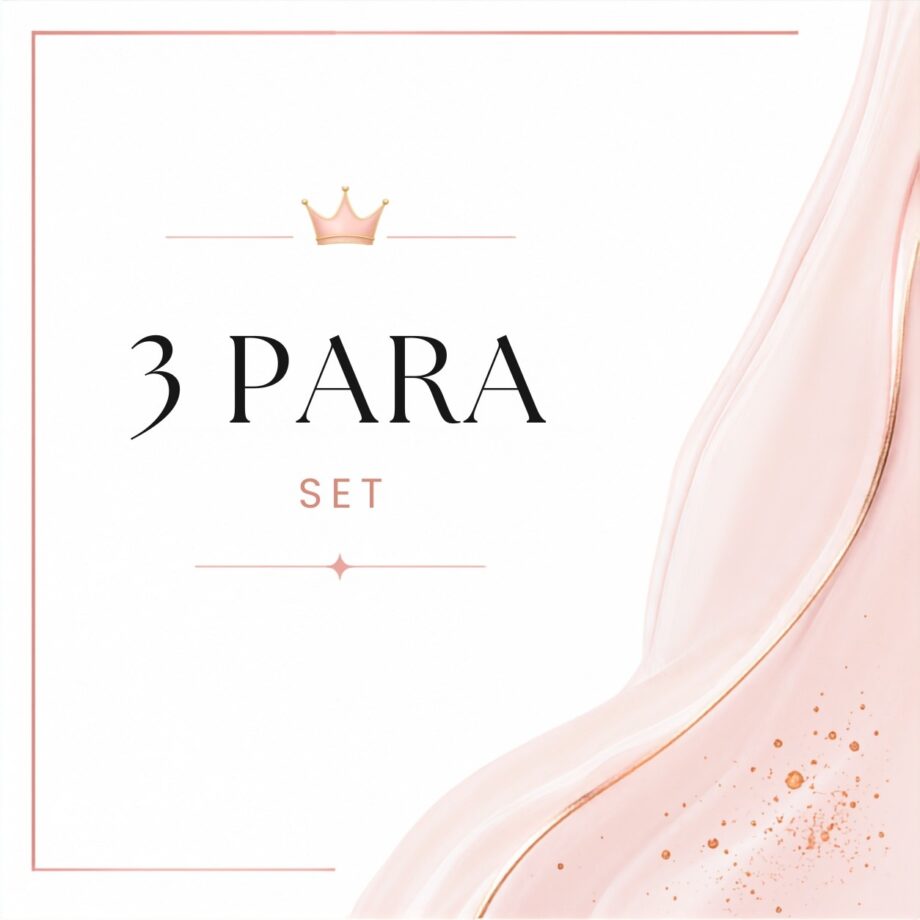 Set od 3 para